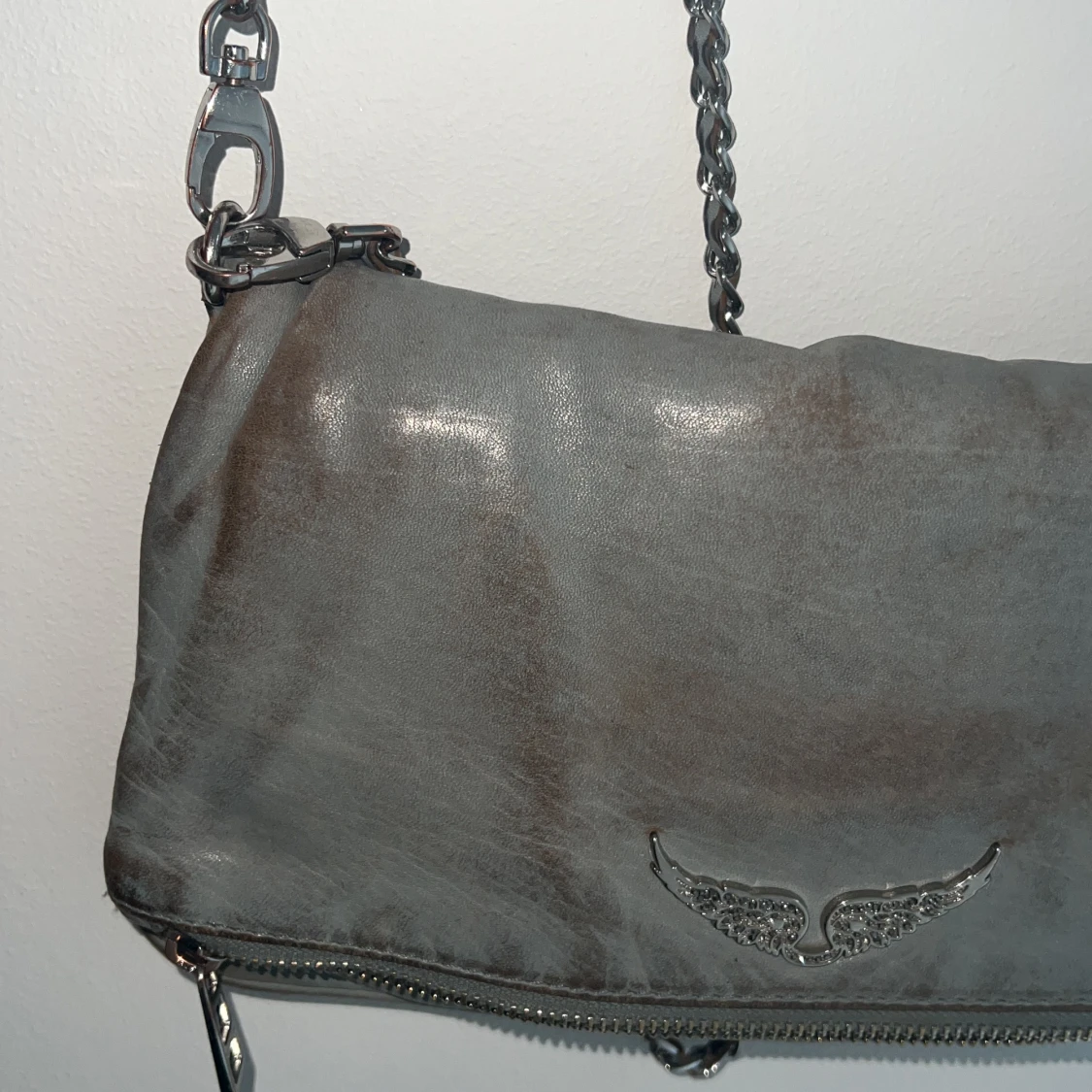 Grå zadig väska medium - 90