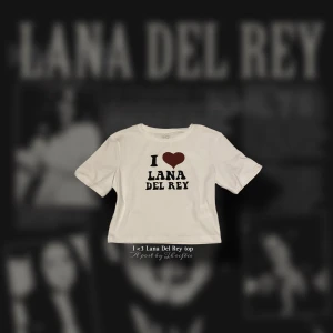 Lana Del Rey Top~ - Helt ny! <3 Tvättas i Max 40 grader! Gjort själv! 