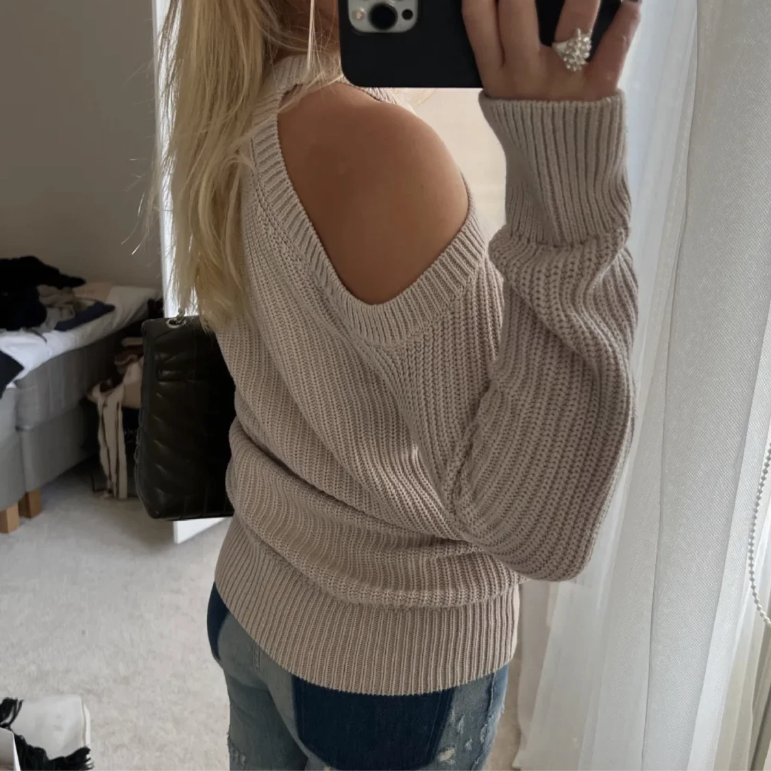 Fin stickad tröja💞 - 91