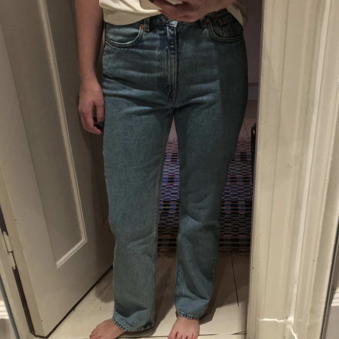Blå jeans Weekday strl 27/32