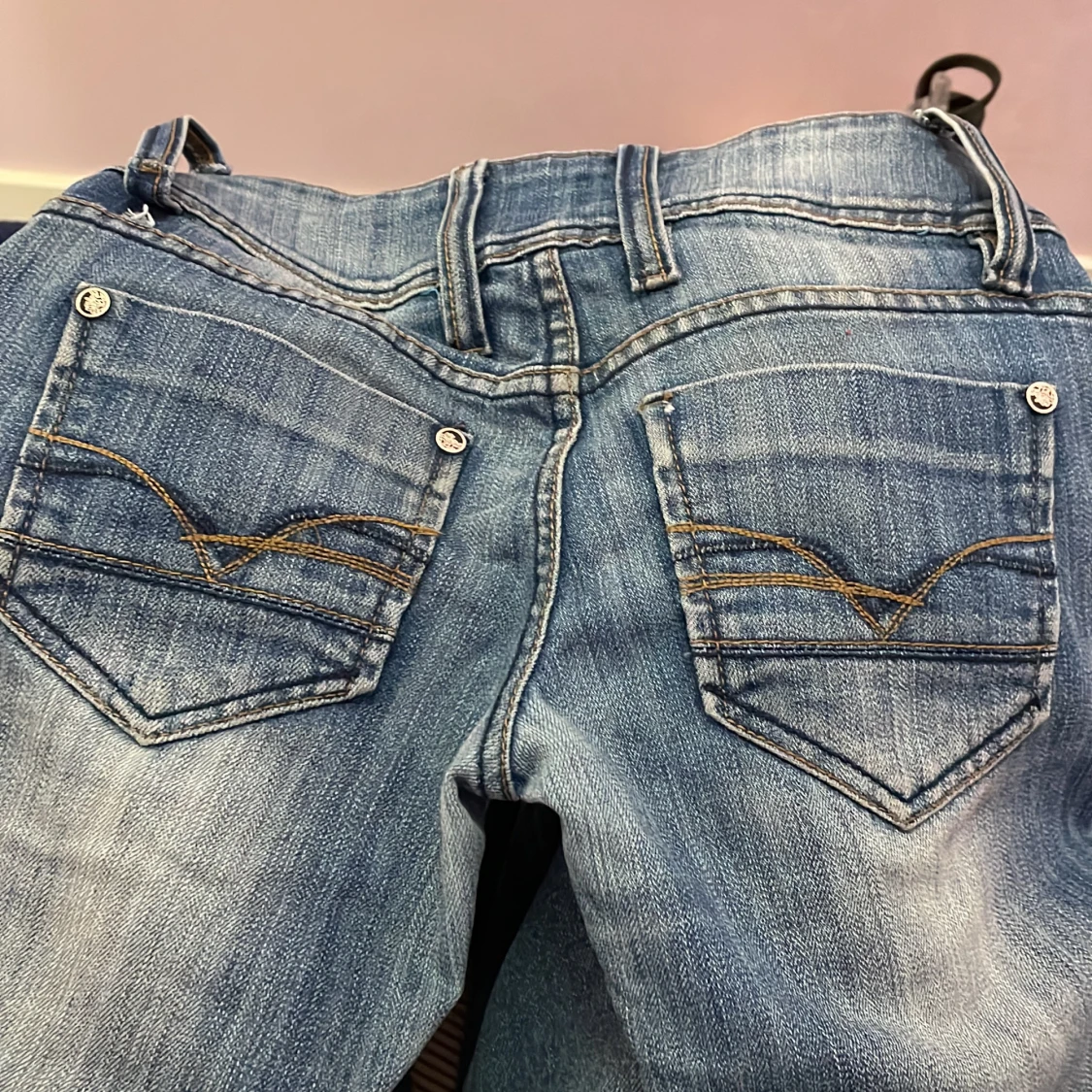 Lågmidjade jeans - 90