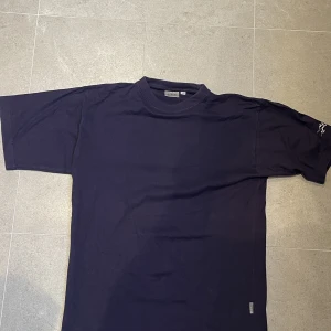 vintage tröja - blå vintage tröja från alfa naval, tjock krage