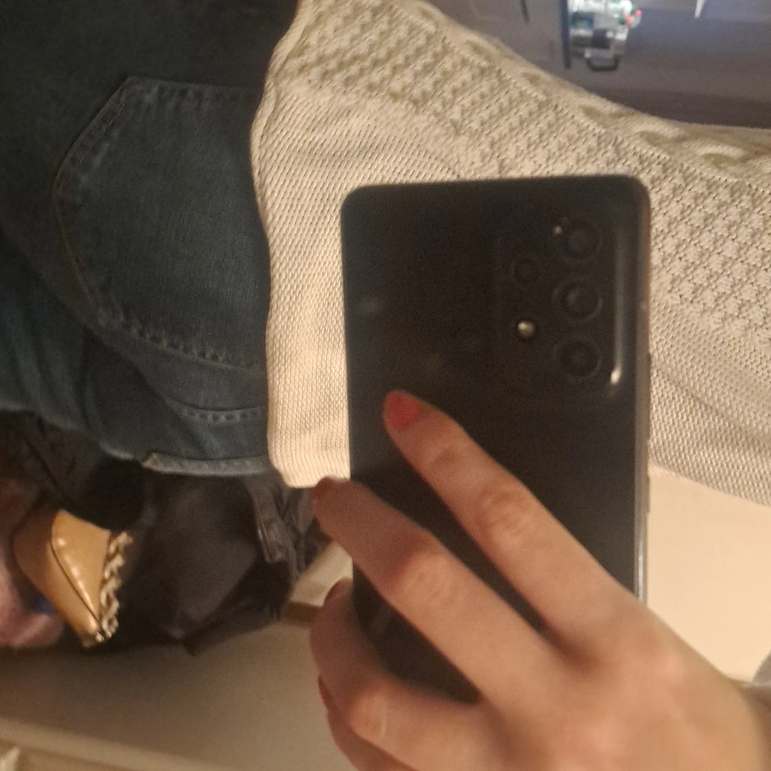 Blå ginatricot jeans - 91