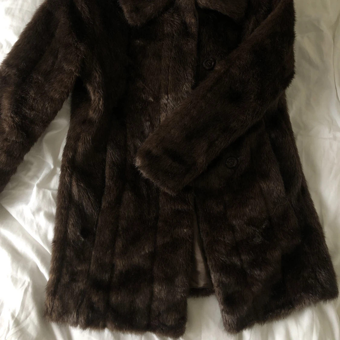 Vintage fuskpälsjacka - 90