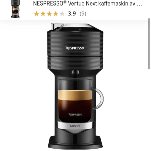 Nespresso maskin - I förpackning oöppnad. Bra julklapp.