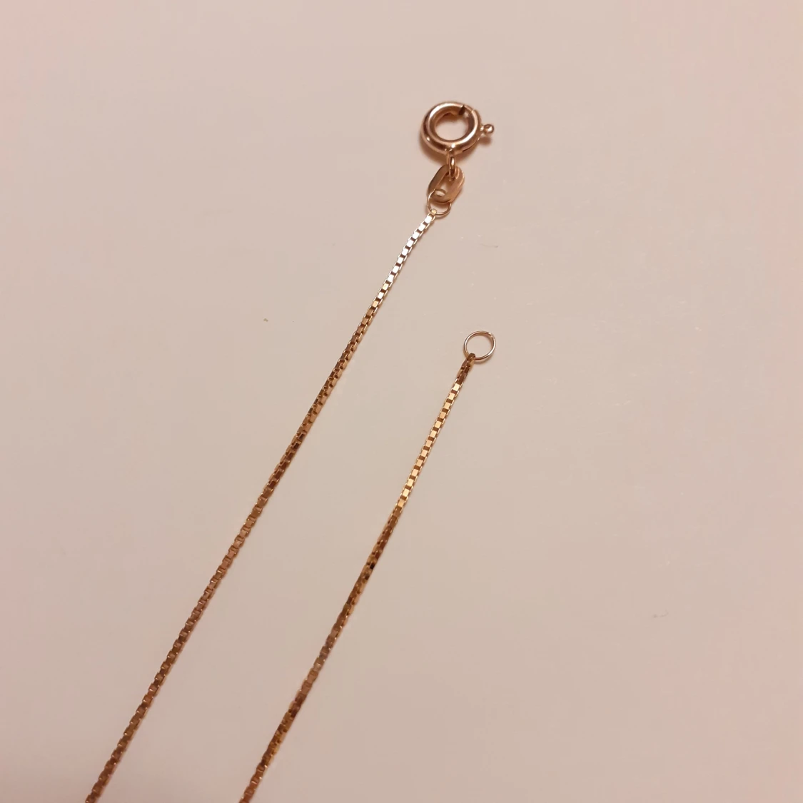 Halsband med guldduble  - 90