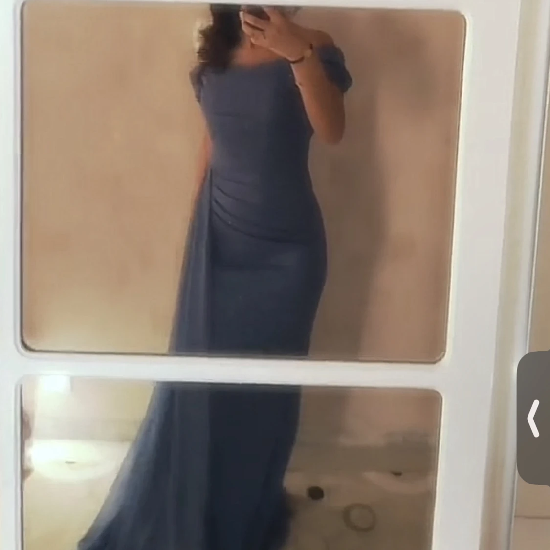 Ljusblå klänning  - 90