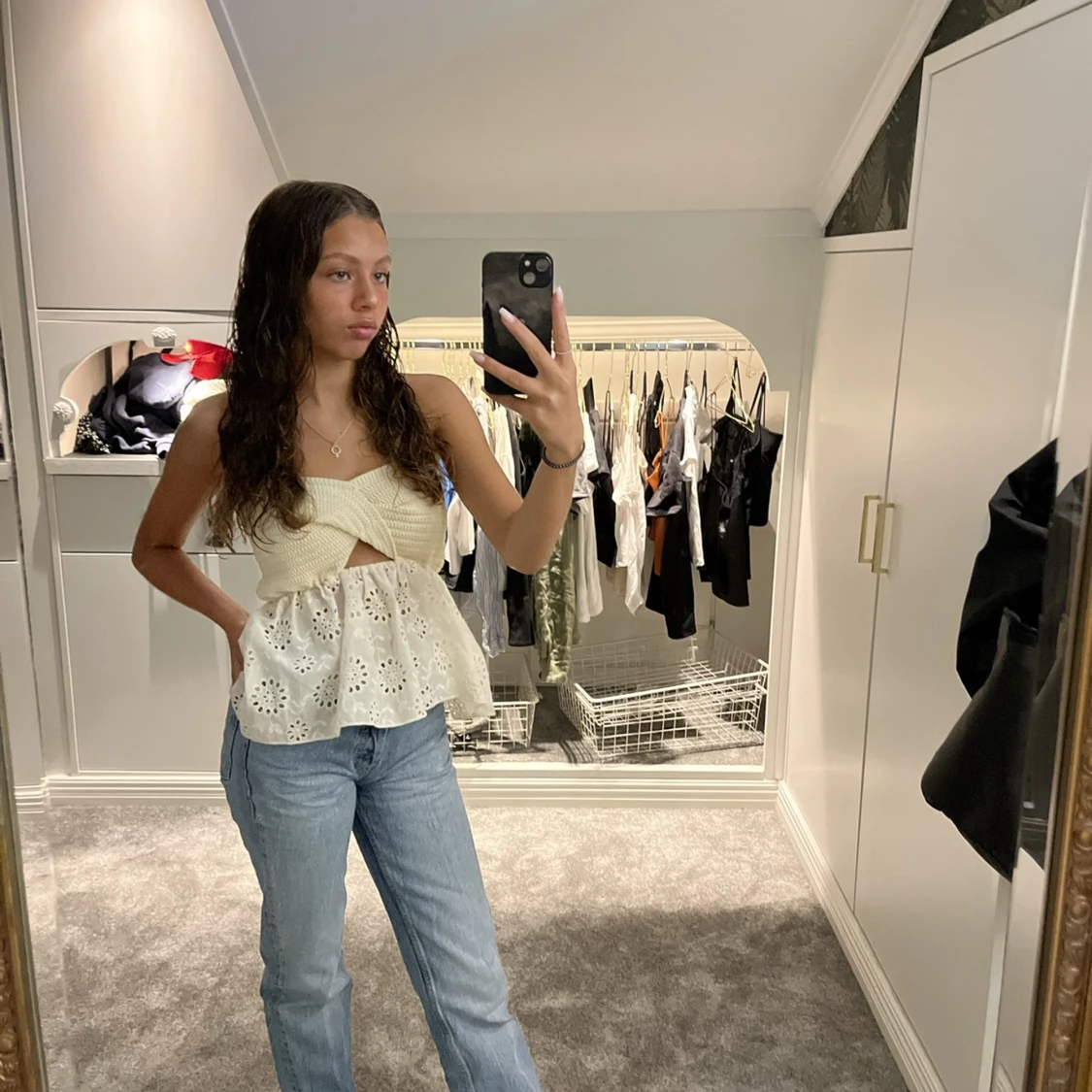 Lågmidjade jeans 