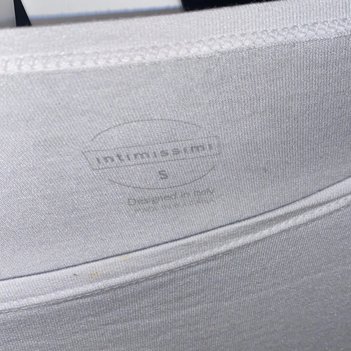 Vit långärmad tröja - 90