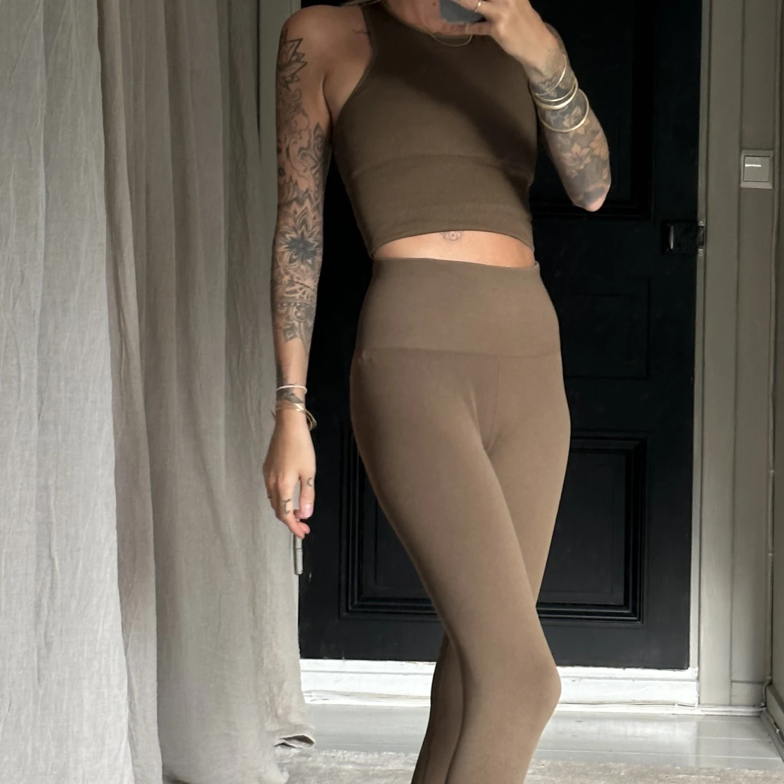 Brunt träningsset - 91