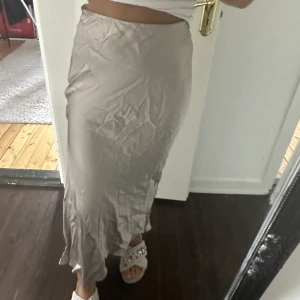 Silkeskjol zara - Snygg kjol från zara som endast e testad! Prislapp kvar, lite skrynklig men går att stryka ☺️👌🏽👌🏽