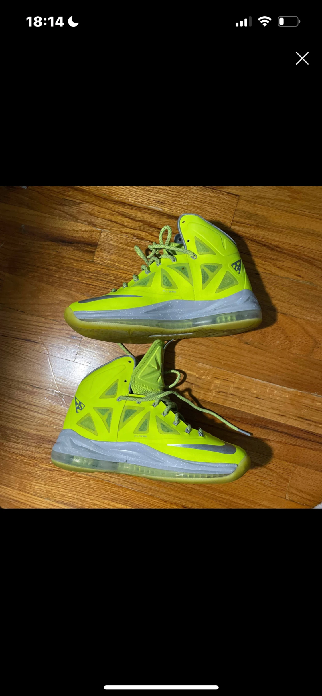 Lebron X ” Volt ” 🧪 - 90