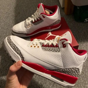Jordan 3 storlek 43 - Jordan 3 i storlek 43. Dom är använda men i nästan nyskick. 