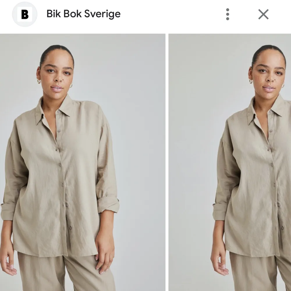 Beige skjorta från Bikbok i Storlek L. Kontakta mig vid intresse eller nytt pris.. Skjortor.