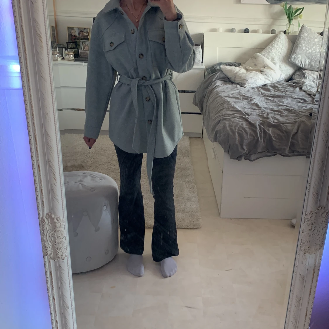 Grön kappa från only - 90