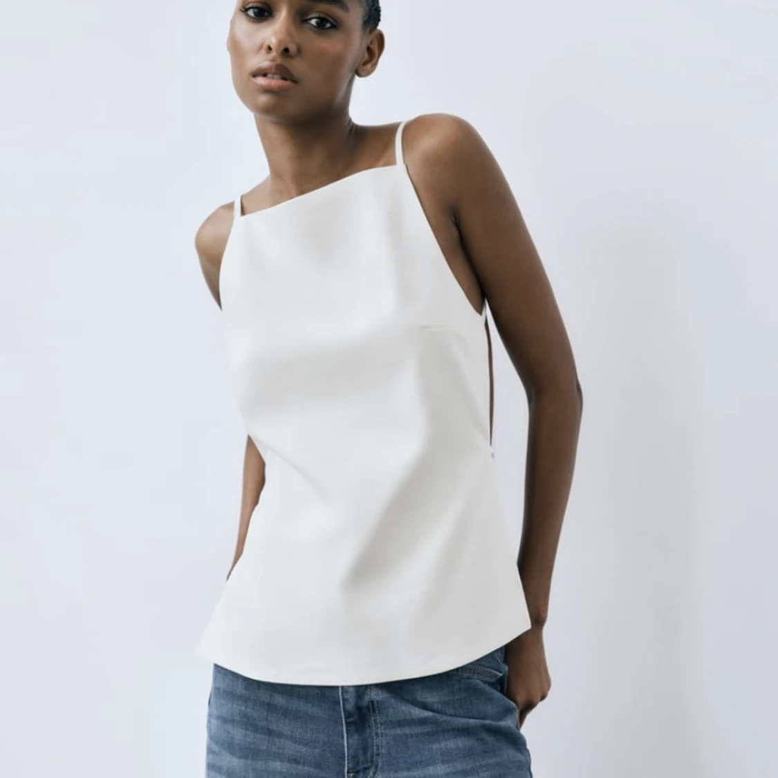 Topp med bar rygg zara - 91