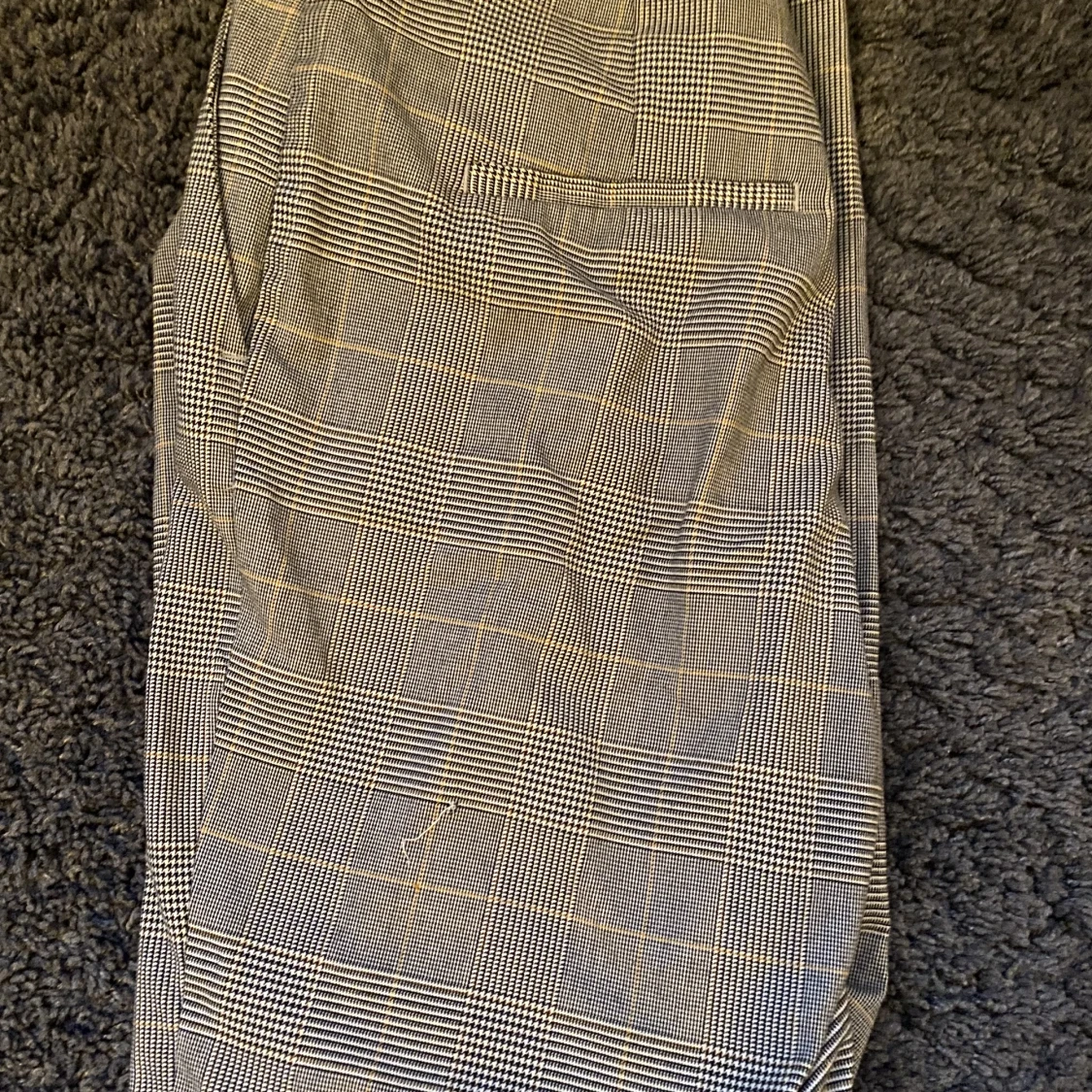 Rutiga kostymbyxor - 90