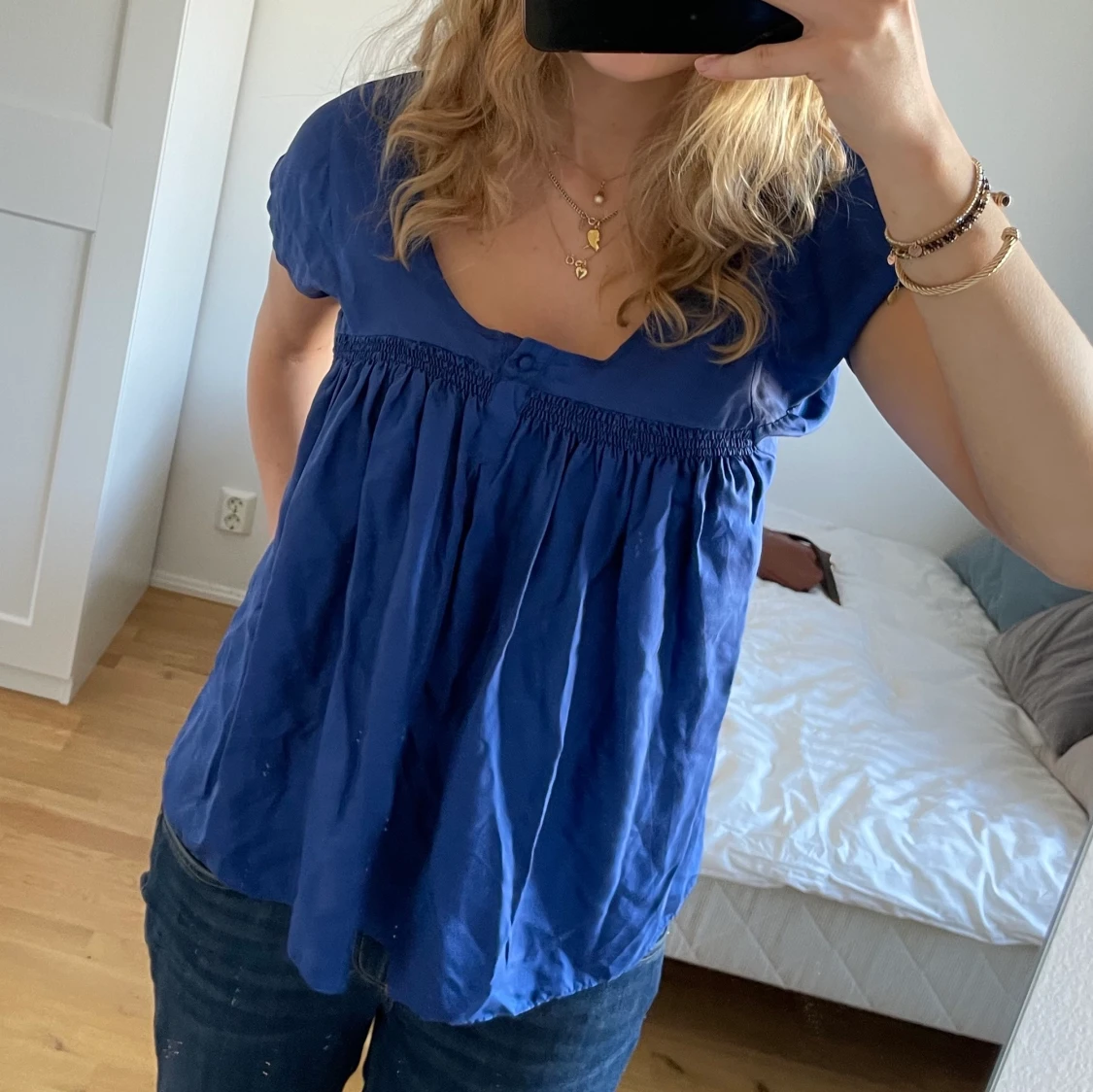 Maje blus 100% silke