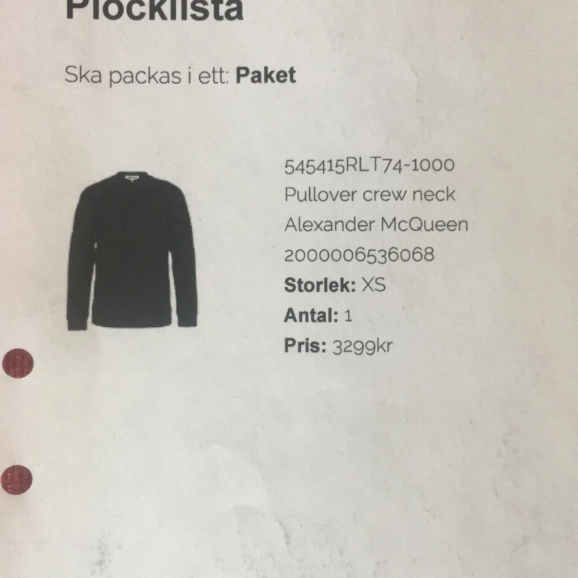 Alexander MCQueen kofta - 90