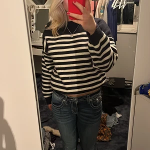 Stickad randig tröja  - Randig stickad tröja från zara ❤️Så skön!!