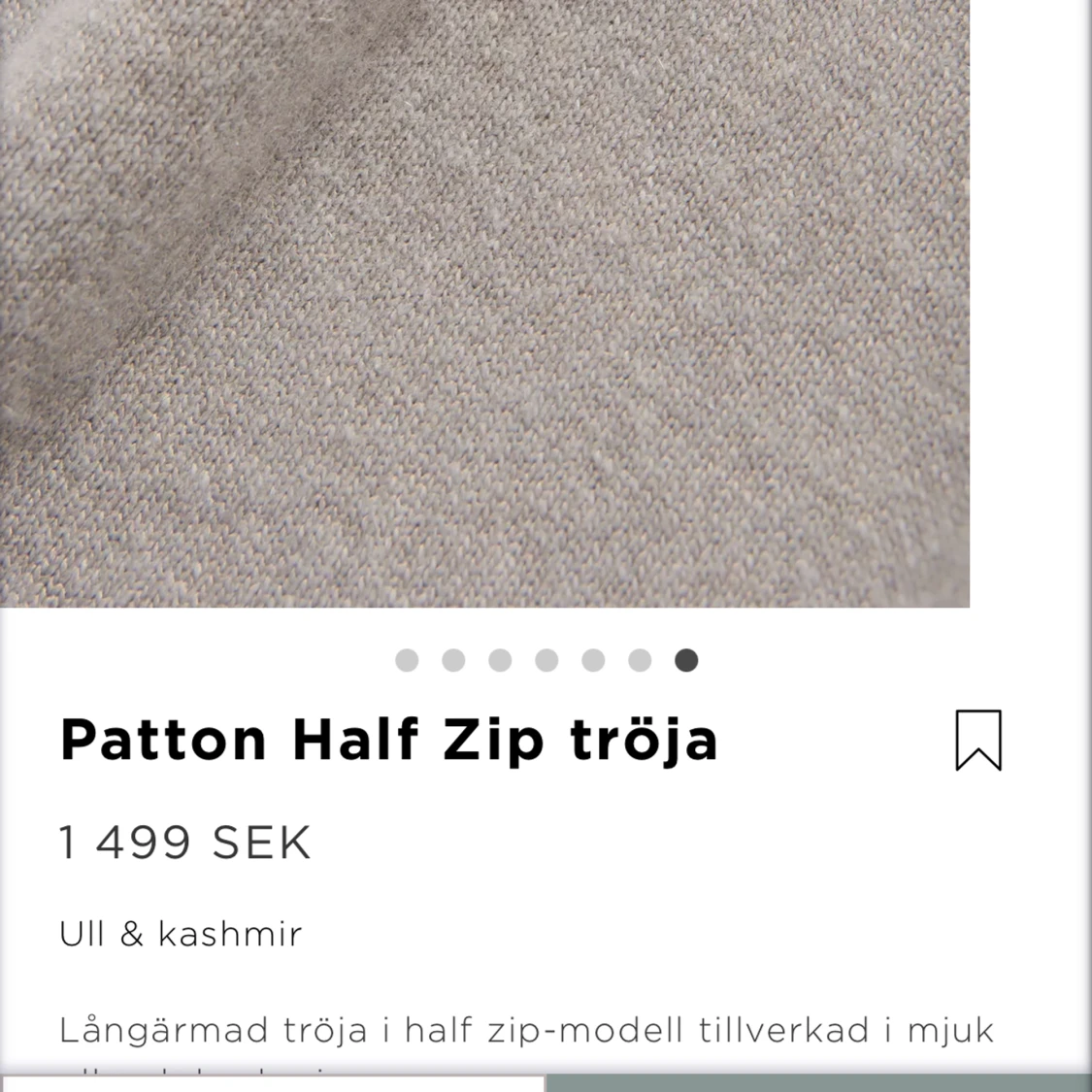 Oscar Jacobson halv zip - 90