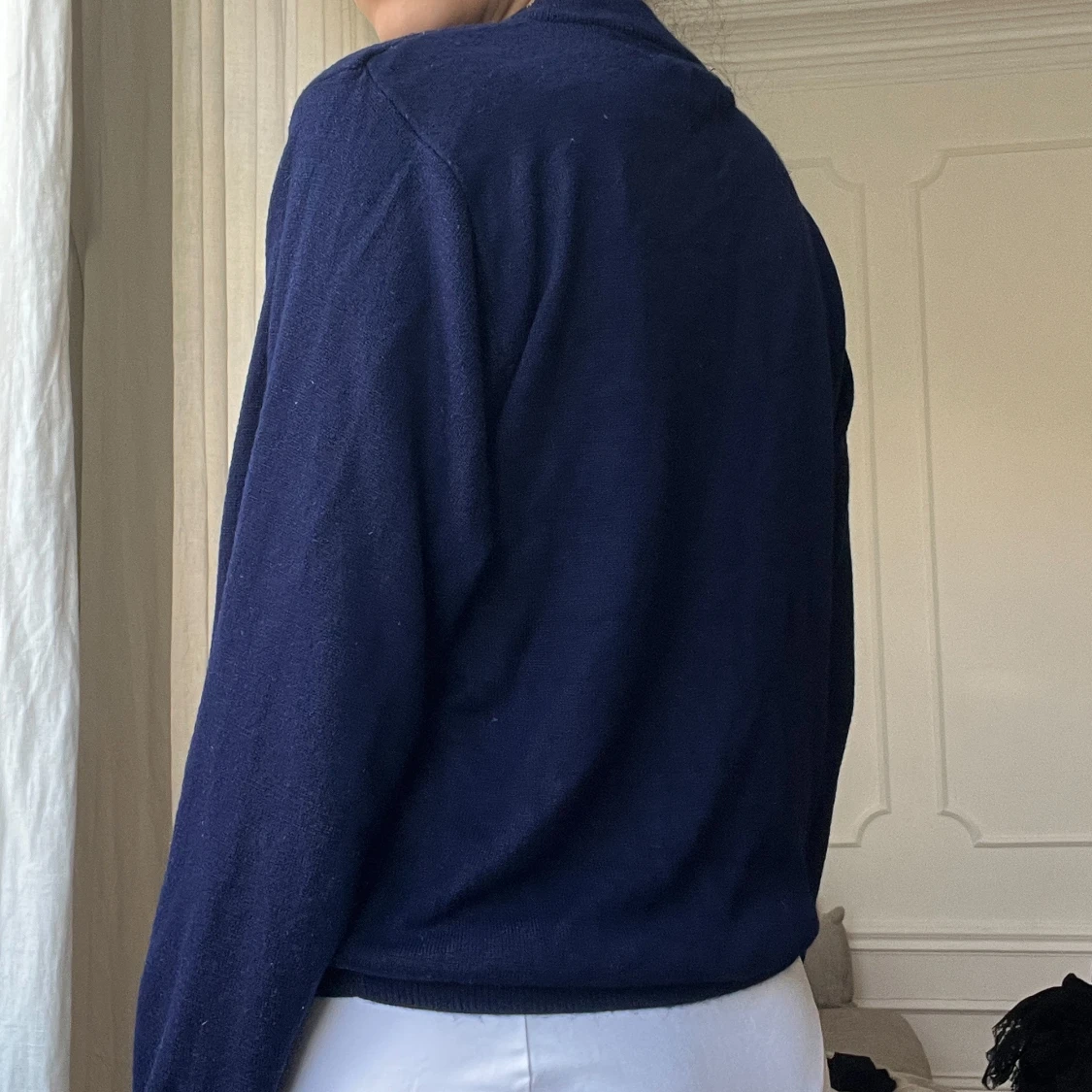 Marinblå tröja - 91