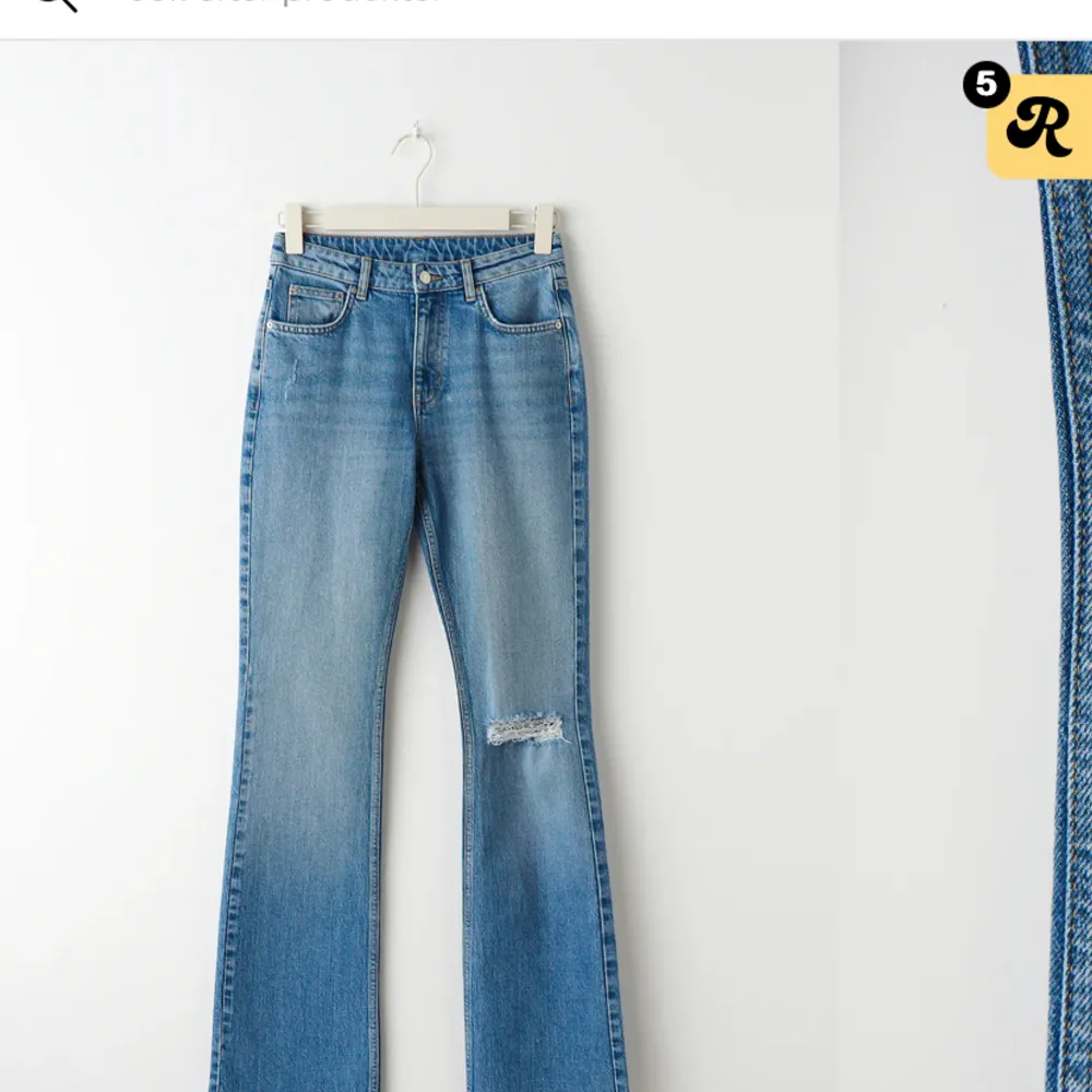 Bra skick men hatar att ha på mig jeans så därför säljer jag nu tre par jeans nypris 499kr. Jeans & Byxor.