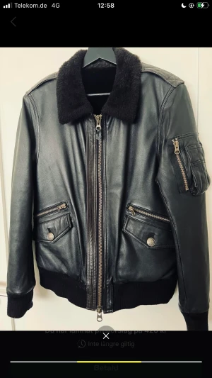 Ny Skinnjacka - Helt ny skinnjacka från japanska märket BoisBois. Nypris 4000kr. Passar snyggt på S! 