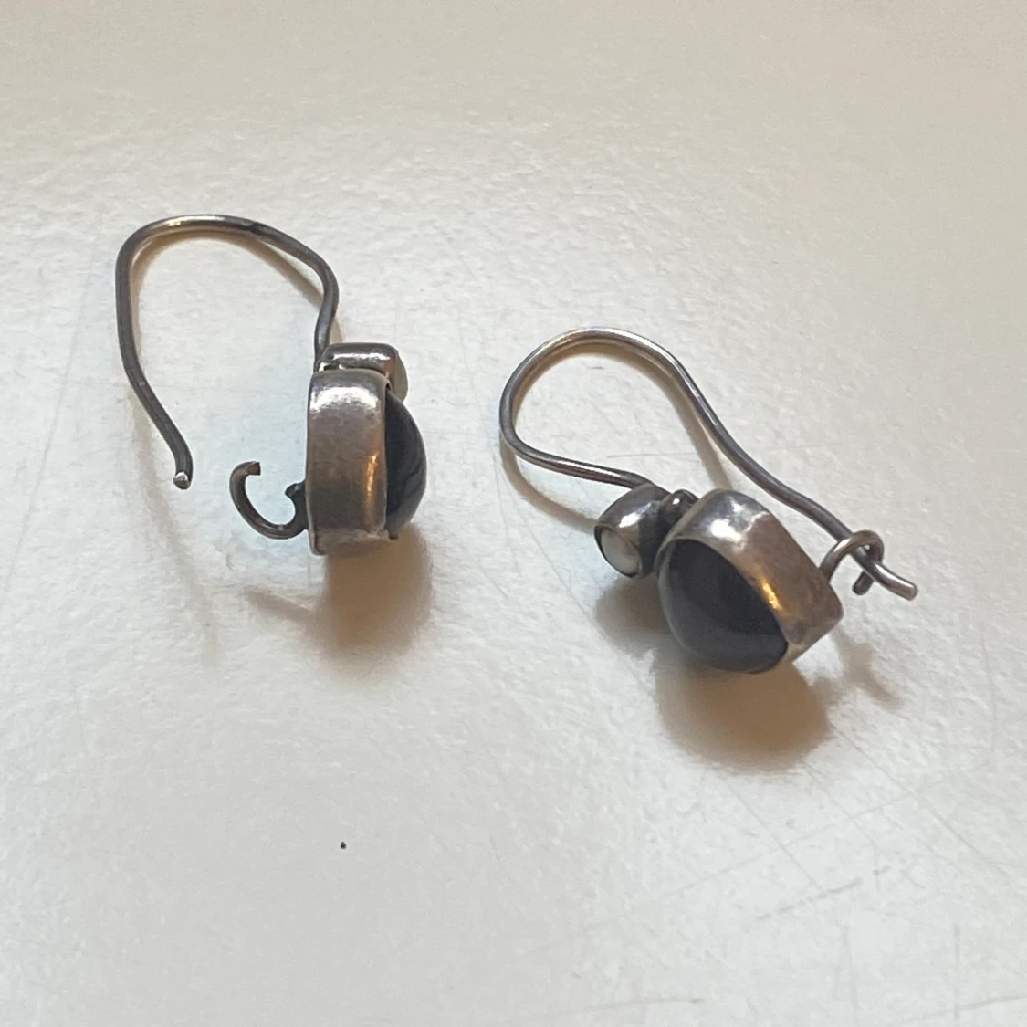 Vintage silverörhängen  - 90