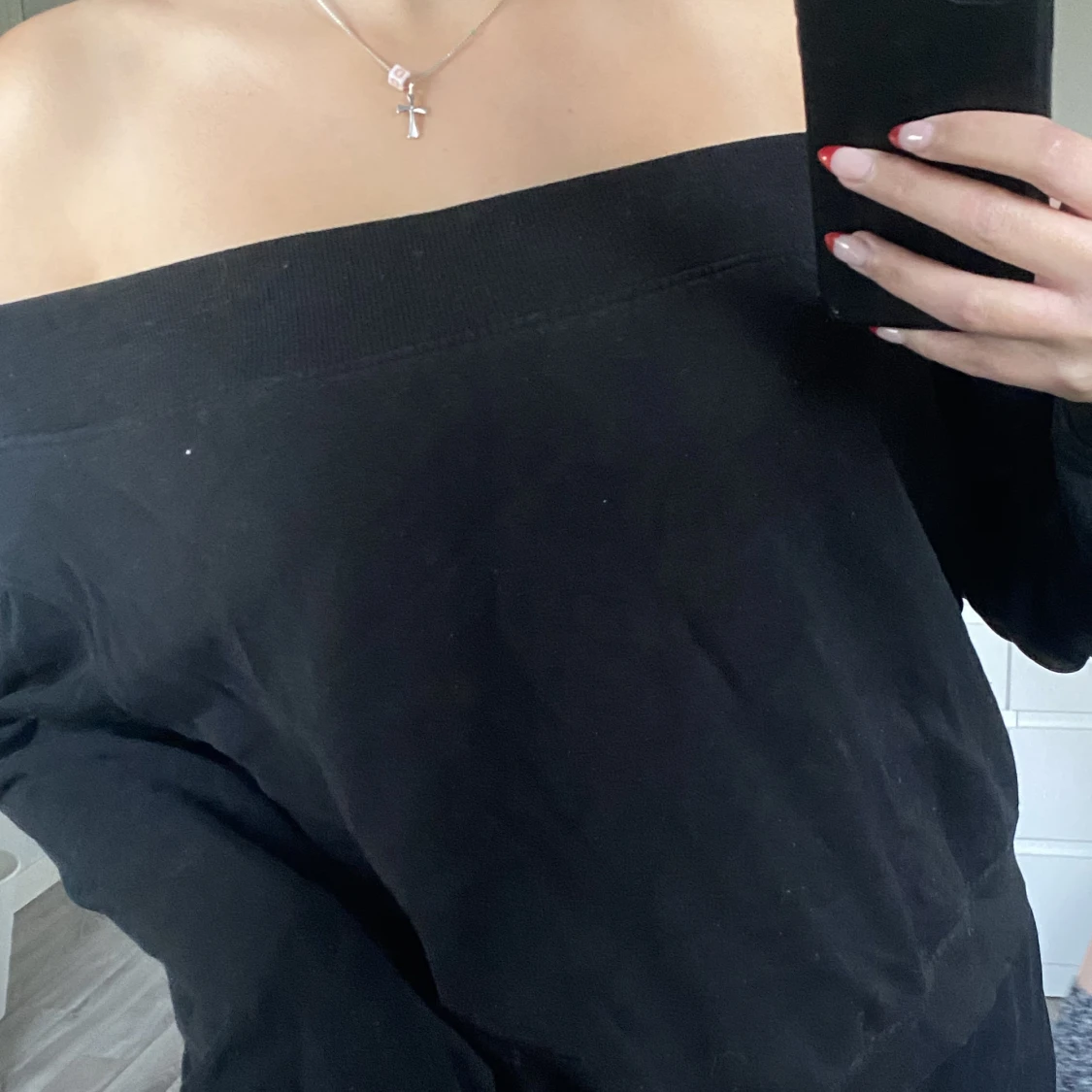 No shoulder sweatshirt - 90