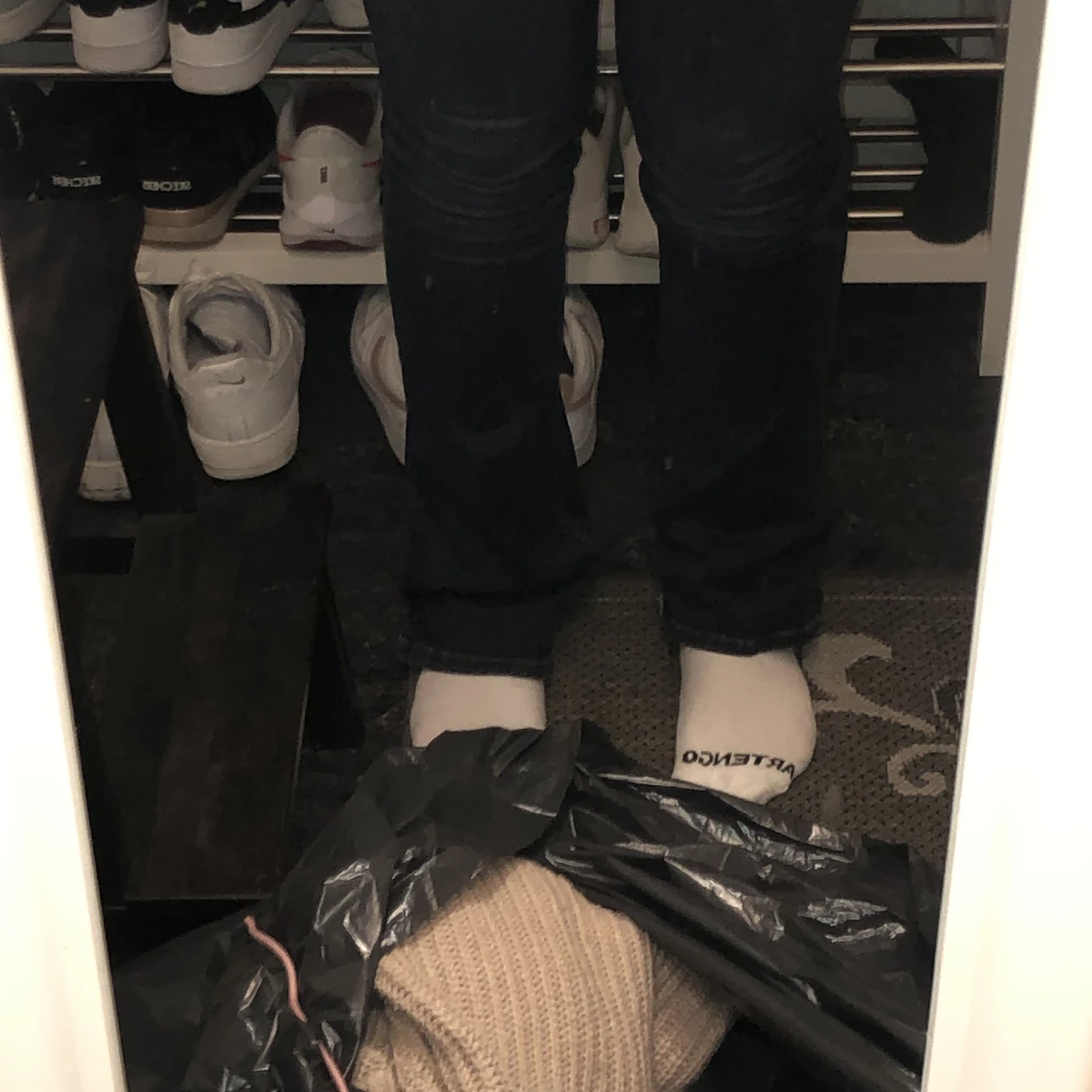 Mörkblå jeans - 91