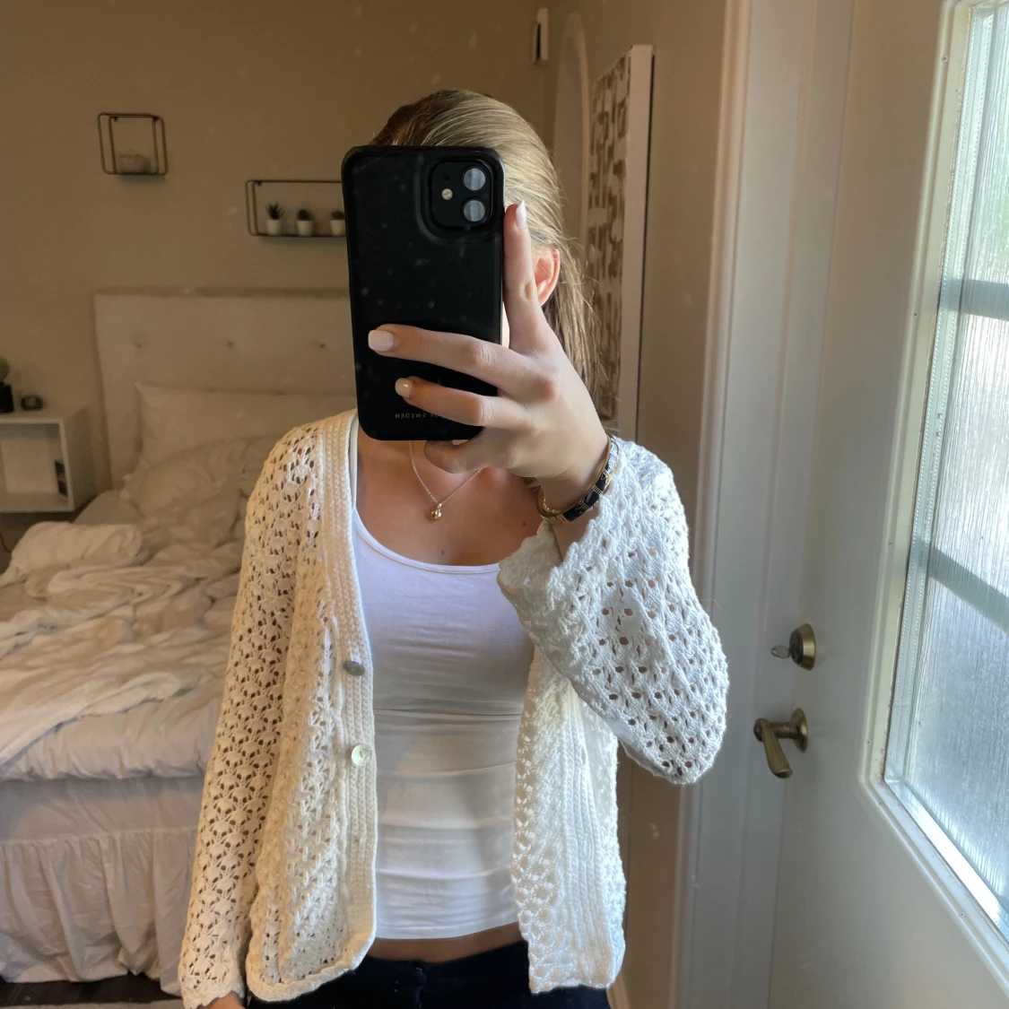 Trekvartsärmad Kofta🫶🏼 - 90