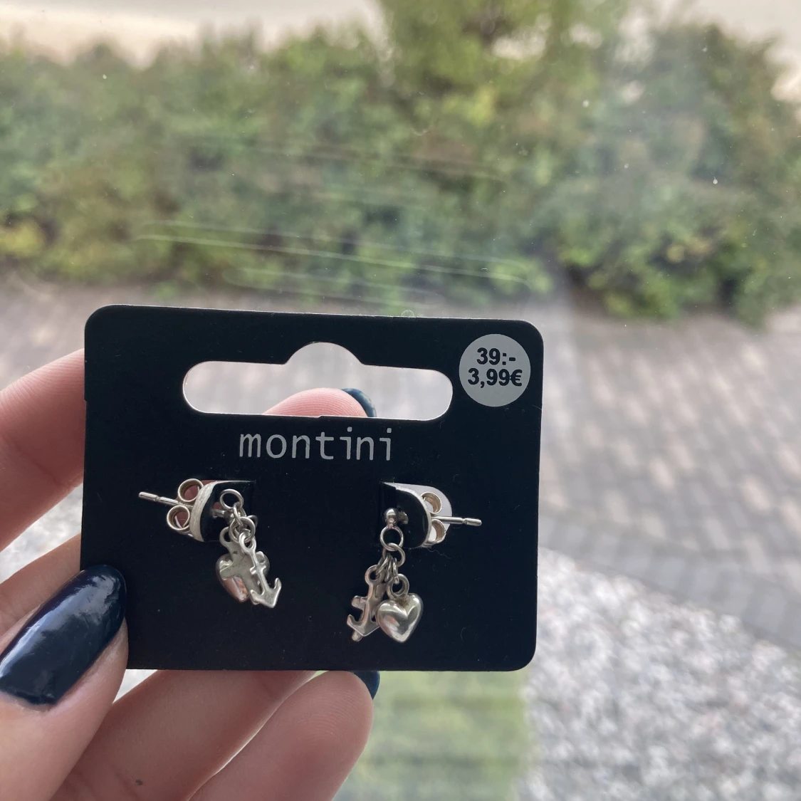 Rostfria silverörhängen 🌟 - 90