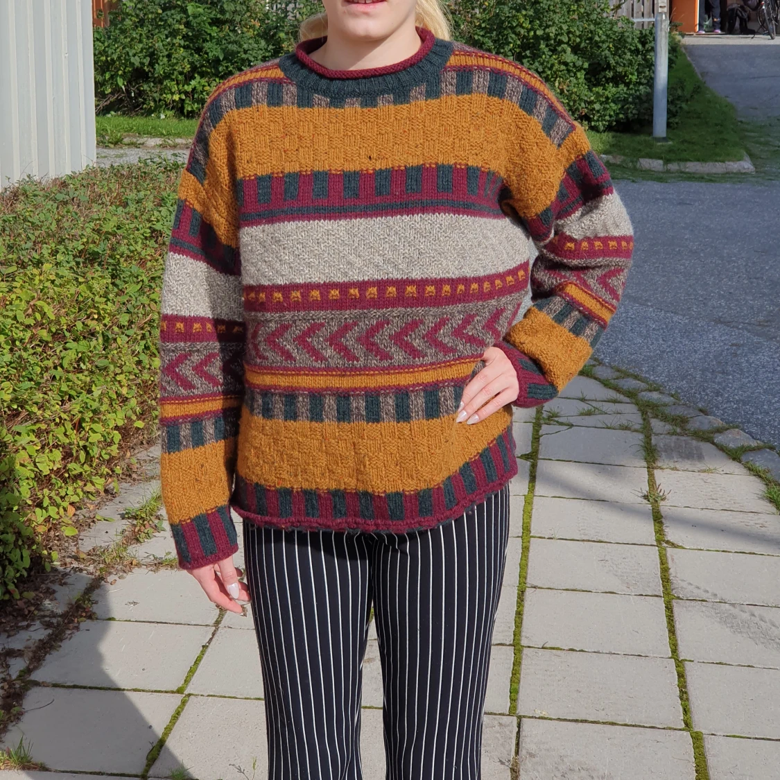 Stickad tröja  - 91