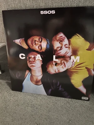 calm av 5sos vinyl  - calm av 5 seconds of summer vinyl (svart) köparen står för frakt (köp sker genom swish) kan skicka med innerskydd och uteskydd 