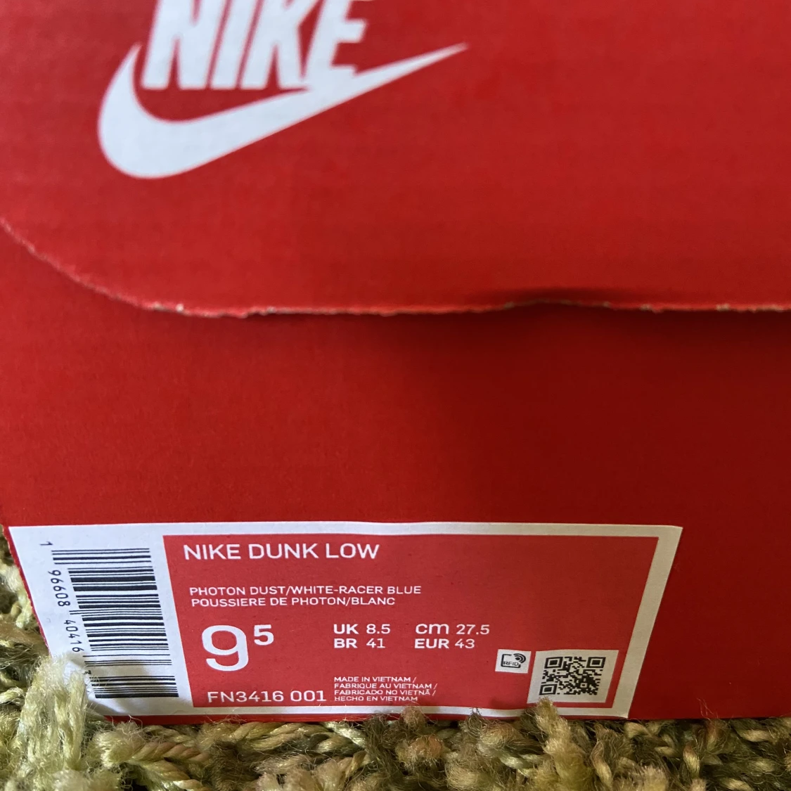 Nike dunk Low "Blue and White" - 91