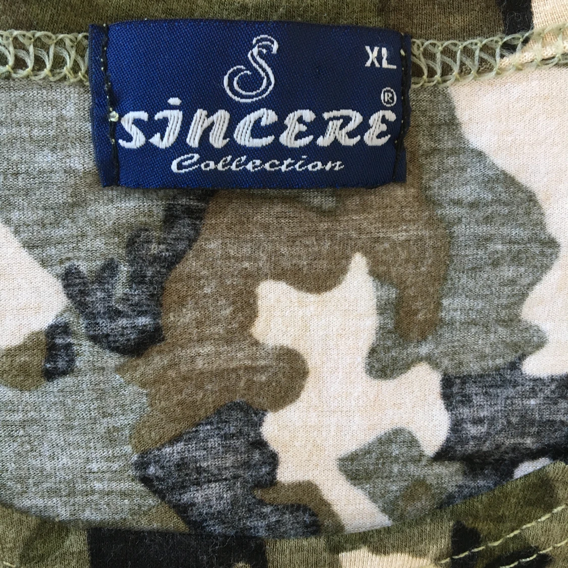 Topp med camomönster - 91