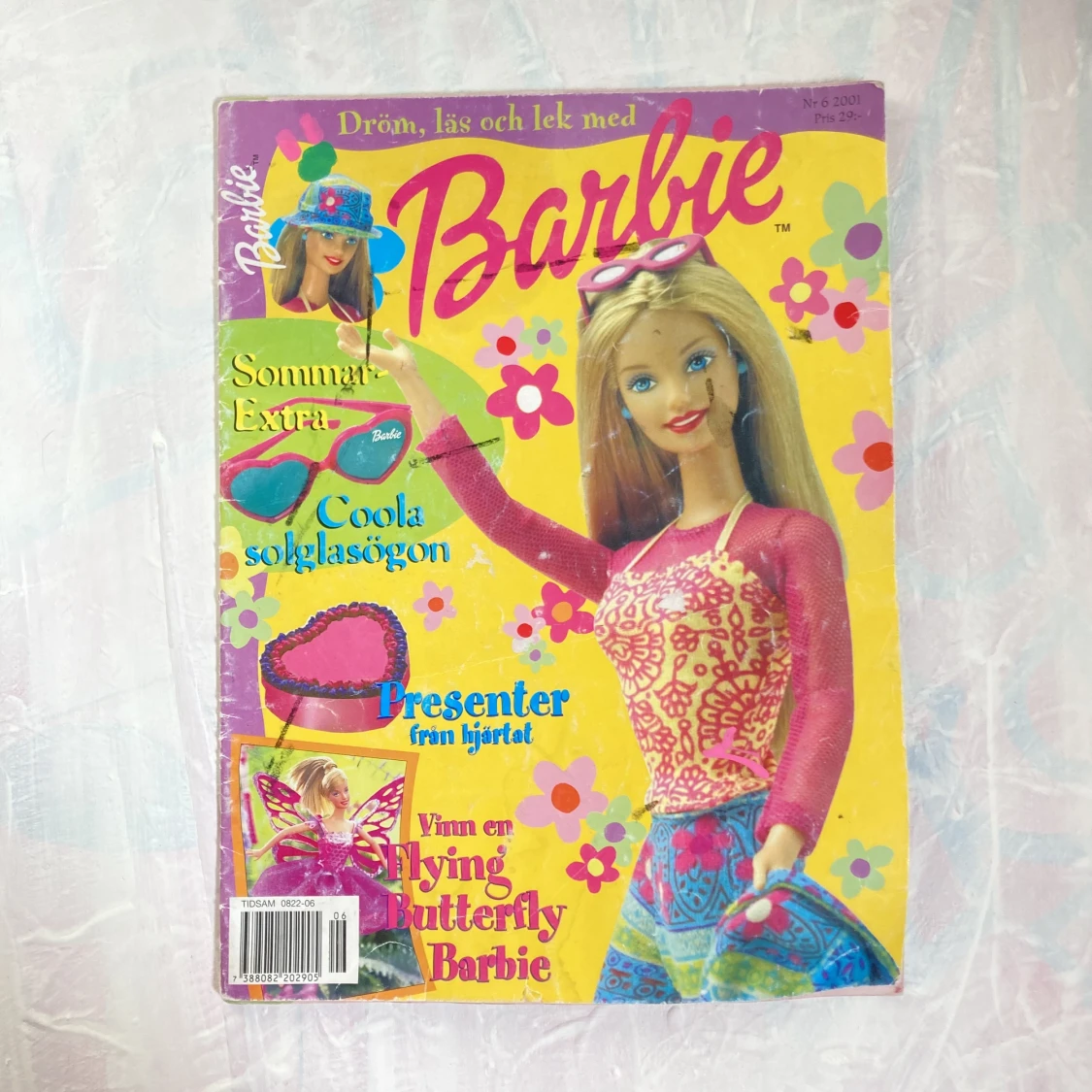 Äldre barbie tidning