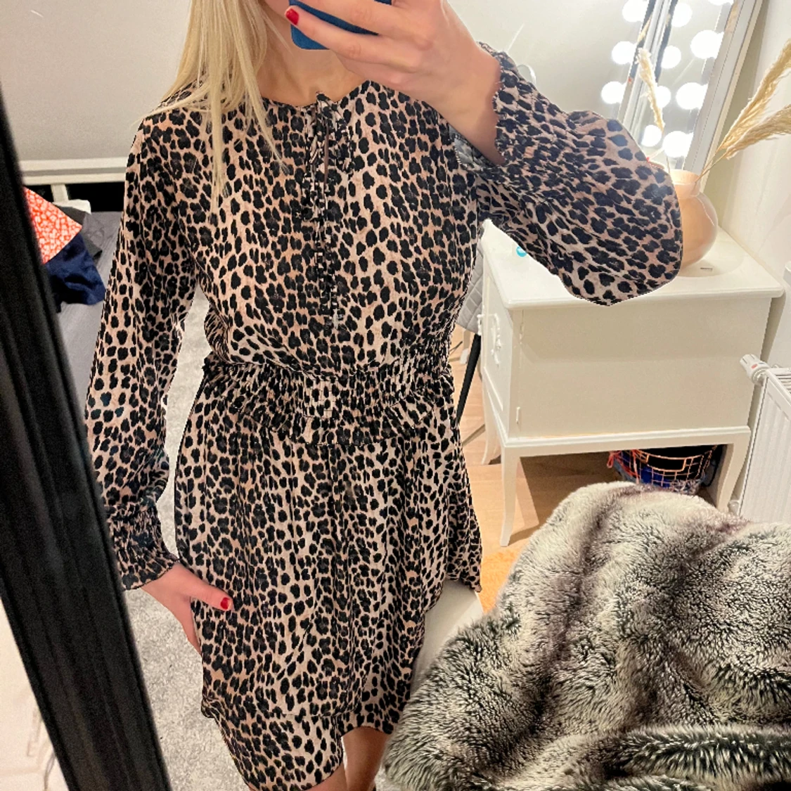 Långärmad klänning - 90