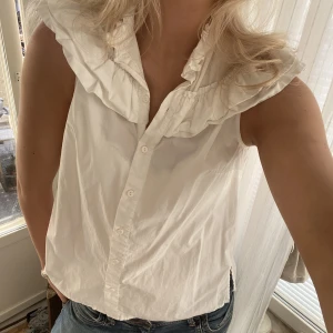 Söt blus - Så söt vit blus💕