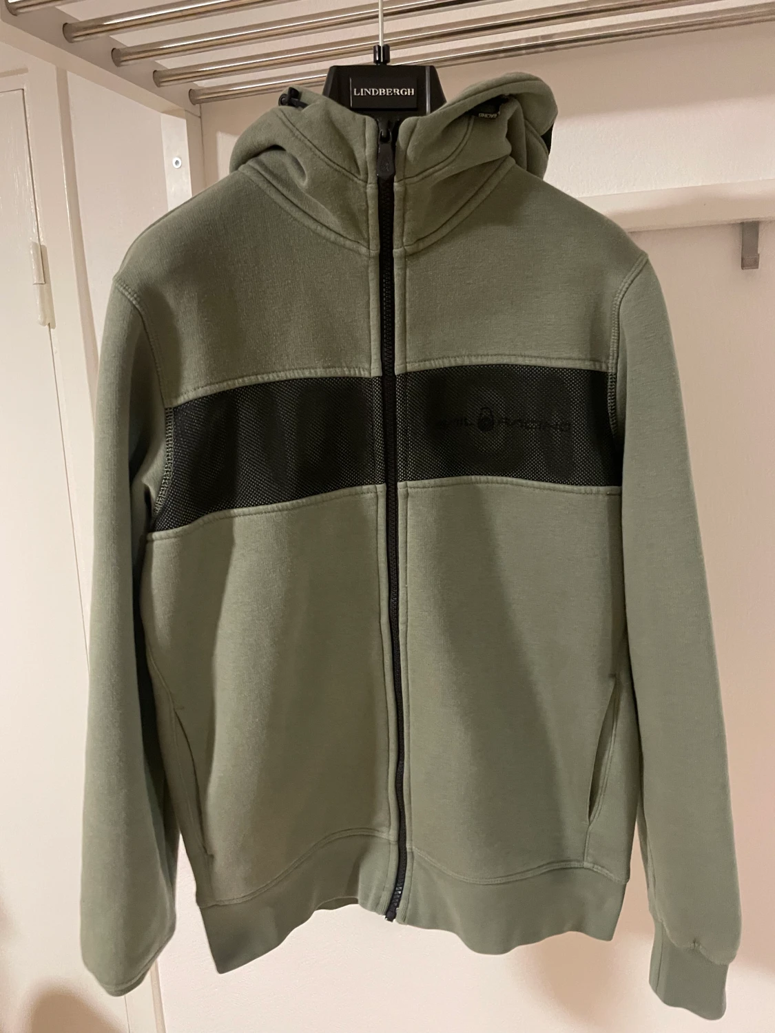 Sail racing hoodie med dragkedja