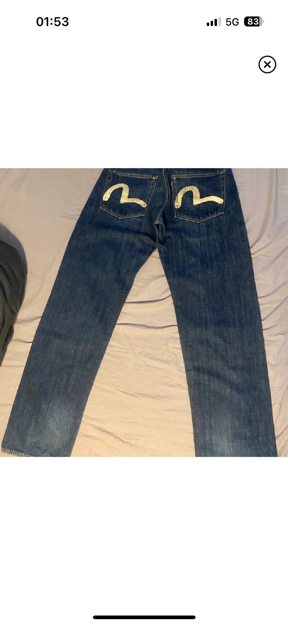 Evisu jeans