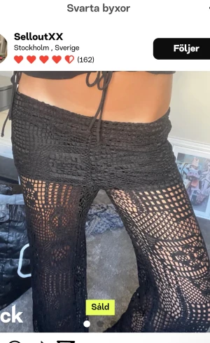 Snygga sommar byxor - Assnygga sommarbyxor som jag köpte på plick av selloutXXX!! Passar storlek S och typ ca 165 cm! Dom var för korta på mig❤️
