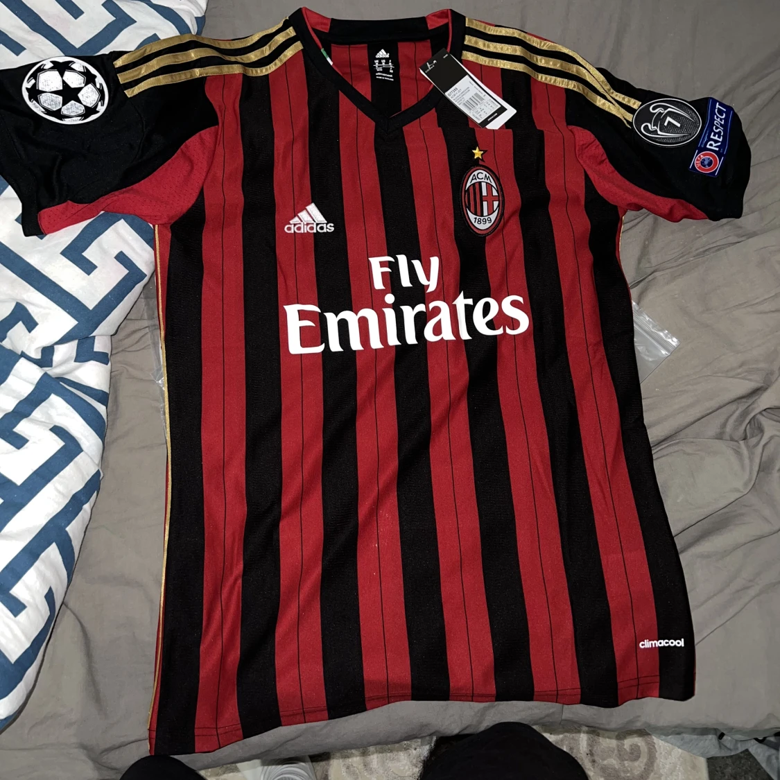 Ac Milan robinho 7 ucl patch 