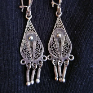 Örhängen  - Filigrama från Huancayo-peru silver 
