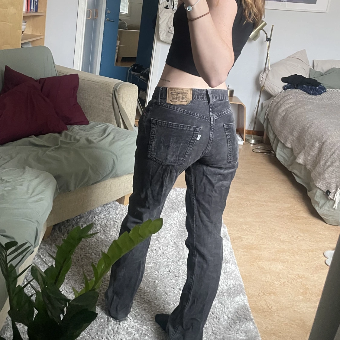 Lågmidjade manchesters levis - 91