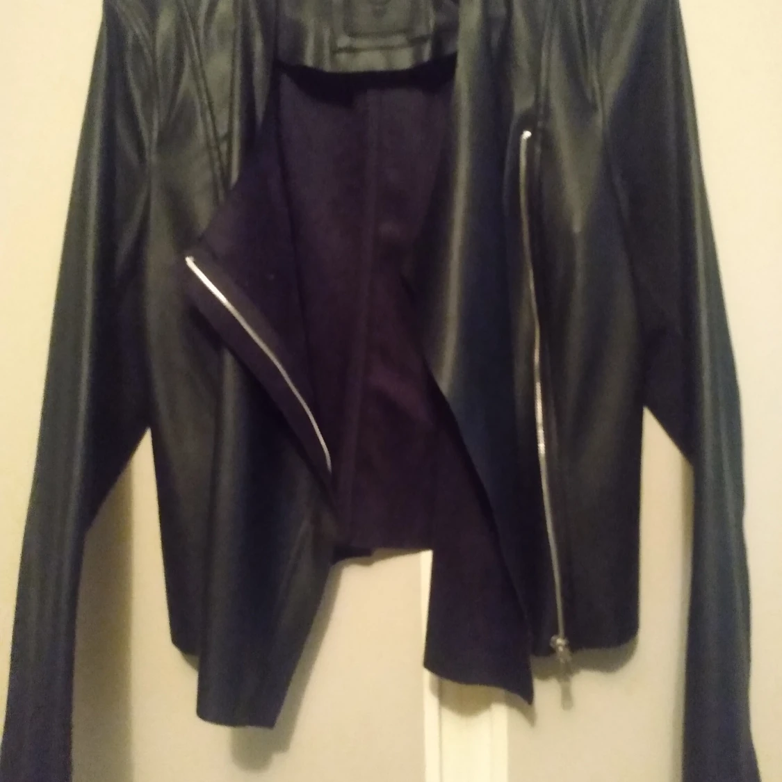 Fejkskinn jacka/kavaj stl 36 - 91