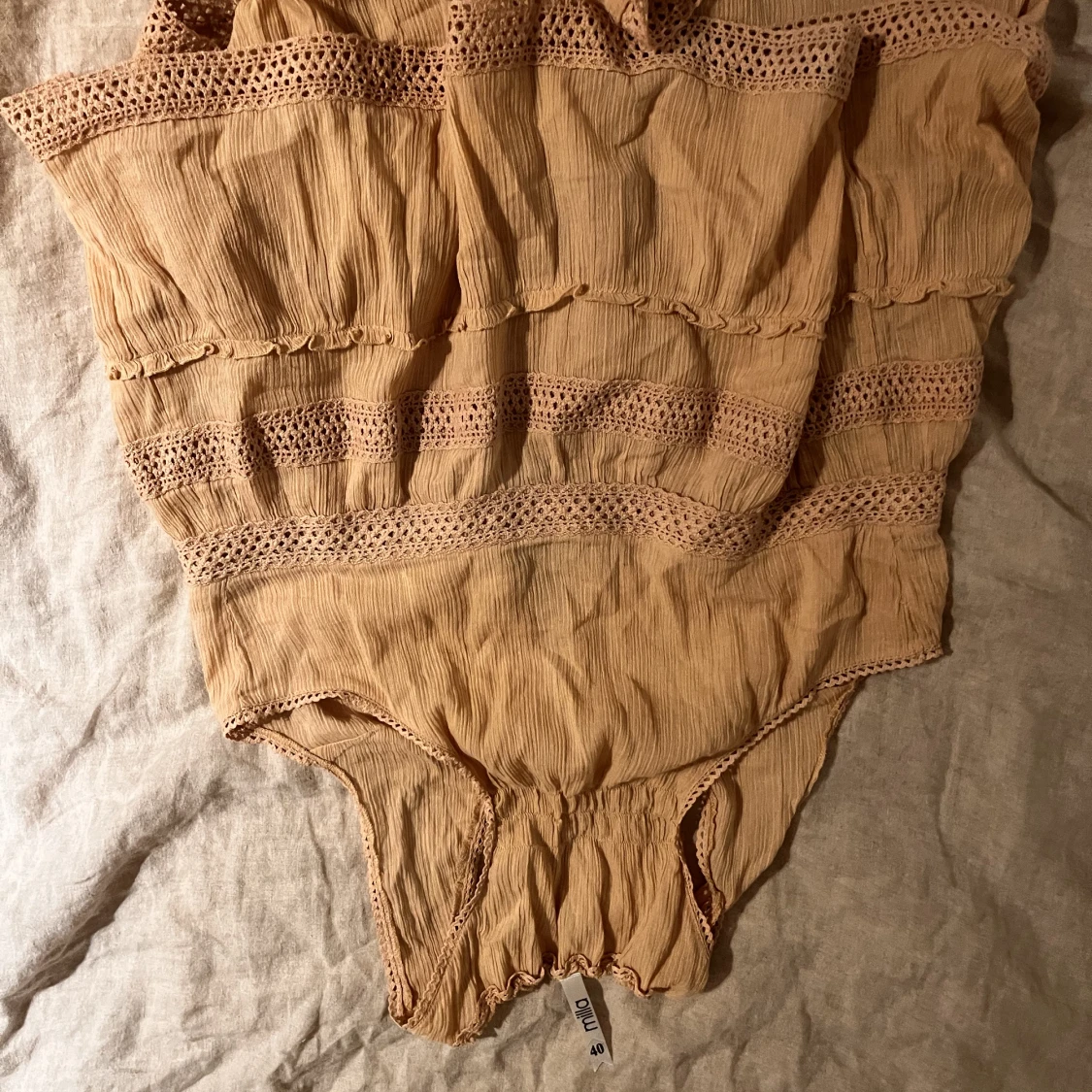 Persika färgad sommarblus - 91