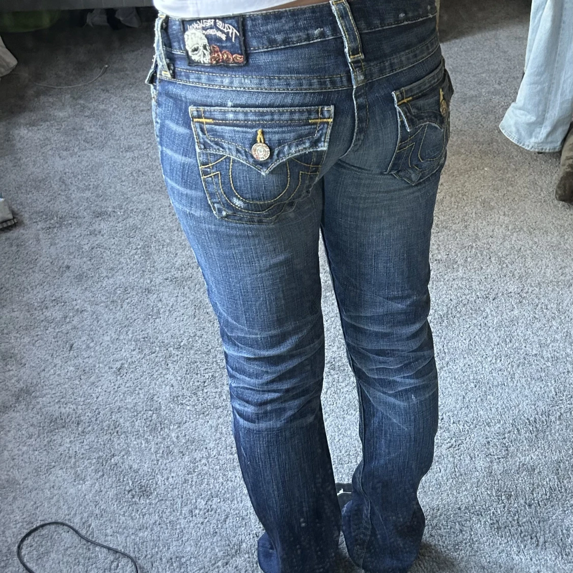 Lågmidjade jeans - 90