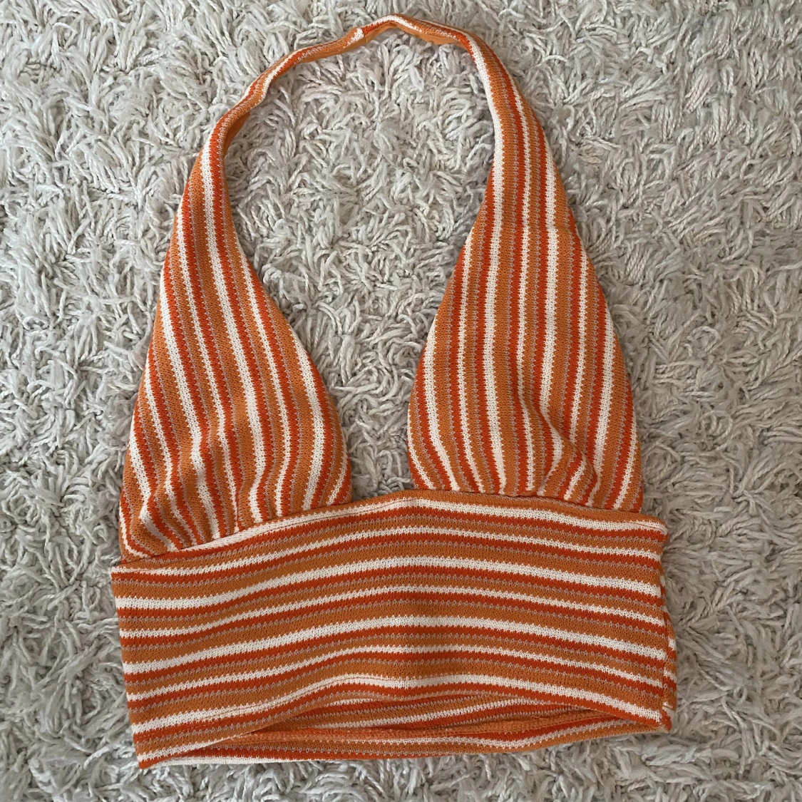 Orange topp från hm 